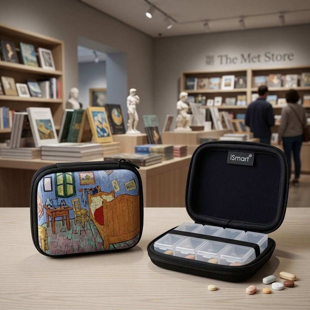 Neoprene Pill Organizer Case